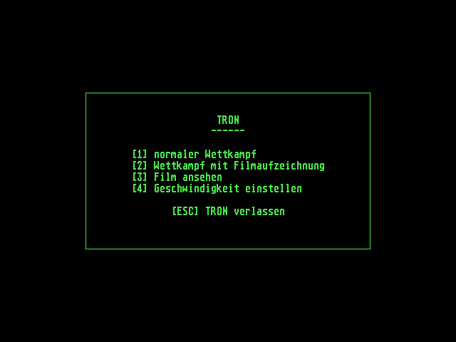 Tron [Falcon030] [TT030] atari screenshot